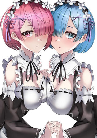 Ram and Rem from Re:Zero